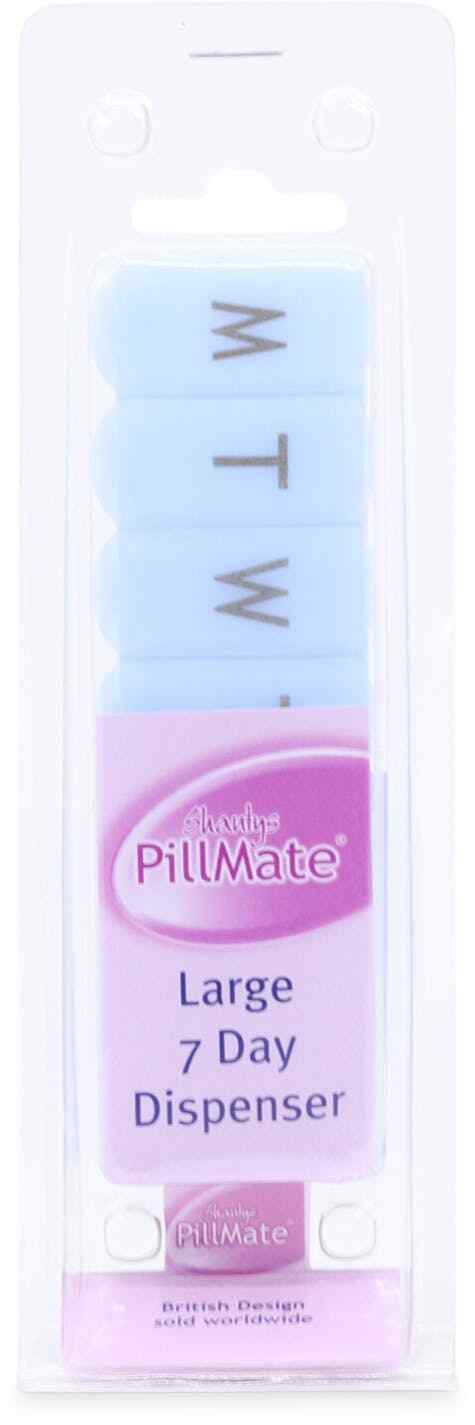Pillmate Large 7 Day Pill Box x3 Medication Organiser Portable Pill Case - Image 2