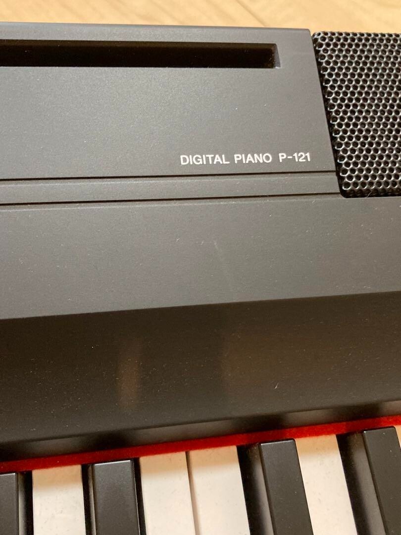 YAMAHA P-121 Digital Piano 73 keys keyboard Black Used YAMAHA P-121 Digital Piano 73 keys keyboard Black Used