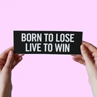 Motörhead Sticker! "Born To Lose", lemmy, motorhead, overkill, ace of spades