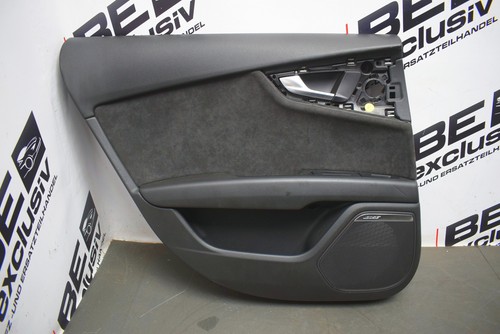 Audi A7 4G LEDER ALCANTARA Türverkleidung hinten links Verkleidung 4G8867303C