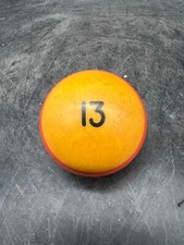 Vintage Number 13 Billards Pool Hall Ball 196...