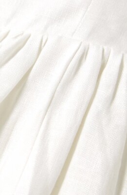Reformation Women Vecchio Linen Dress Ruffle Wedding Color White Size 2  #1308885 | eBay