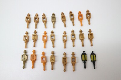 Lot Vintage Playmobil - Lanternes Et Accessoires Médiévaux - Occasion