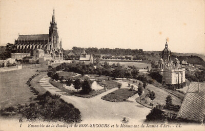 Basilika Bon Secours und das Denkmal von Jeanne d'Arc