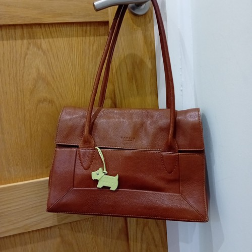 Radley Tan Leather Shoulder Bag eBay