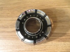 Vintage 1971 American Motors Hornet Gas Cap Surround Nice Chrome Amc 3211314