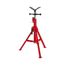 Towallmark V Head Pipe Jack Stand,28-52 Inch Adjustable Height,1/8"-12" Capac...