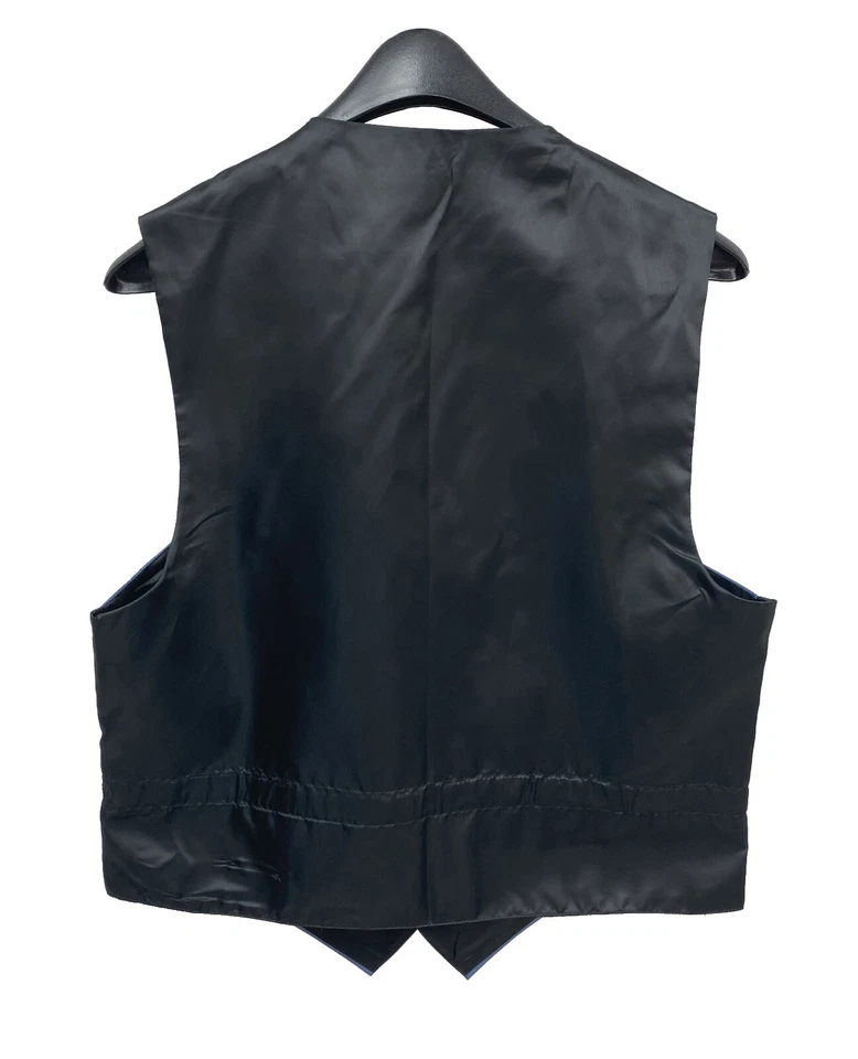 Men's After Six Brown Tuxedo Vest with Long Tie High Quality Made in the USA - Image 2 of 3