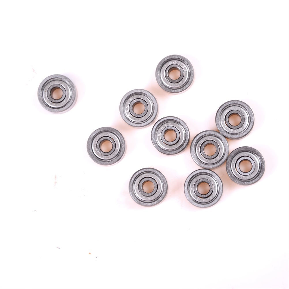 10Pcs/set Metal 606ZZ Miniature Deep Groove Shielded Ball Bearings 6*17*6.h^a