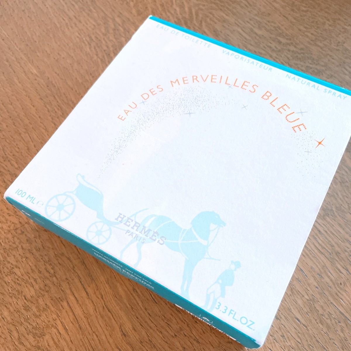 Hermes Eau Des Merveilles Bleue Eau De Toilette 100ML (New In Box