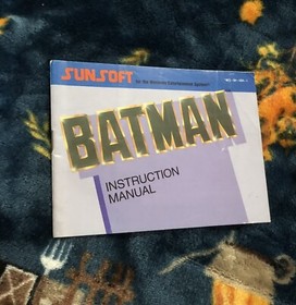 Nintendo NES Video Game Instruction Manual Lot of 2! Batman and + Dragon Warrior