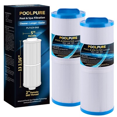 POOLPURE CX580XRE Pool Filter Replaces Hayward C580E, PA81-PAK4, Ultral-A3,2PACK