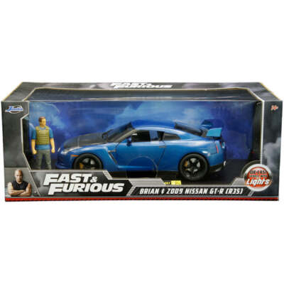 Fast & Furious Brian's 2009 Nissan GT-R R35 1:18 Scale Diecast
