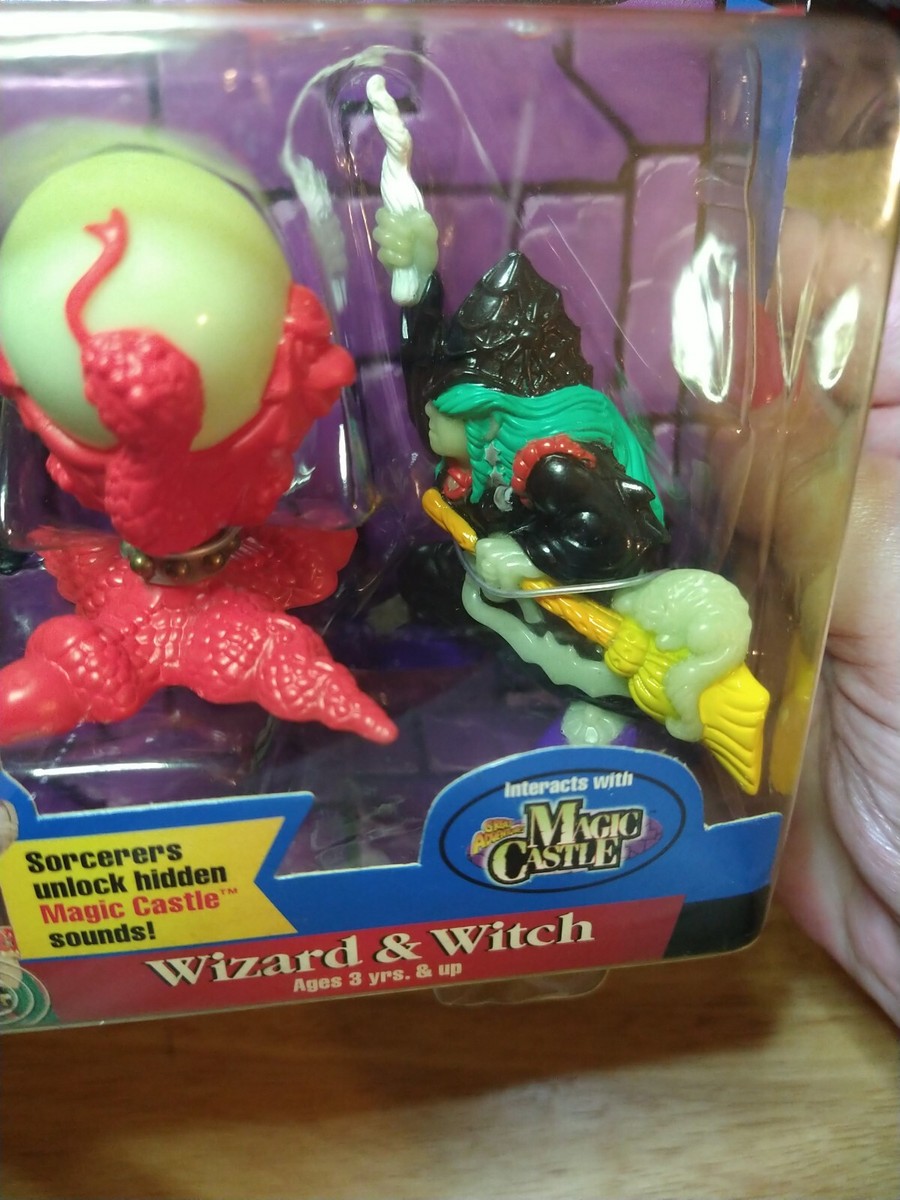 Fisher Price Great Adventures Wizard & Witch - NEW - Vintage 1999