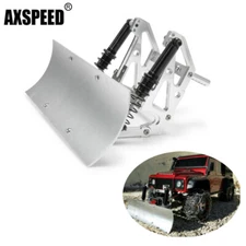 AXSPEED Metal Snow Shovel Plow Blade Durable for Axial SCX10 TRX4 1/10 RC Car