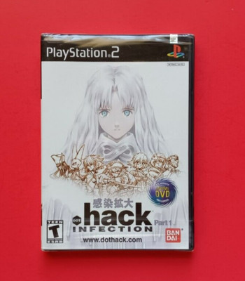 Dot Hack Infection, .hack infection, PlayStation 2 PS2, Factory Sealed!