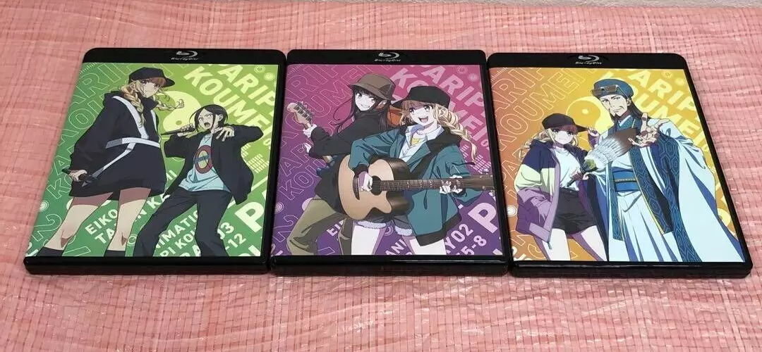 Ya Boy Kongming Paripi Koumei Vol.1 First Limited Edition Blu-ray Booklet Japan