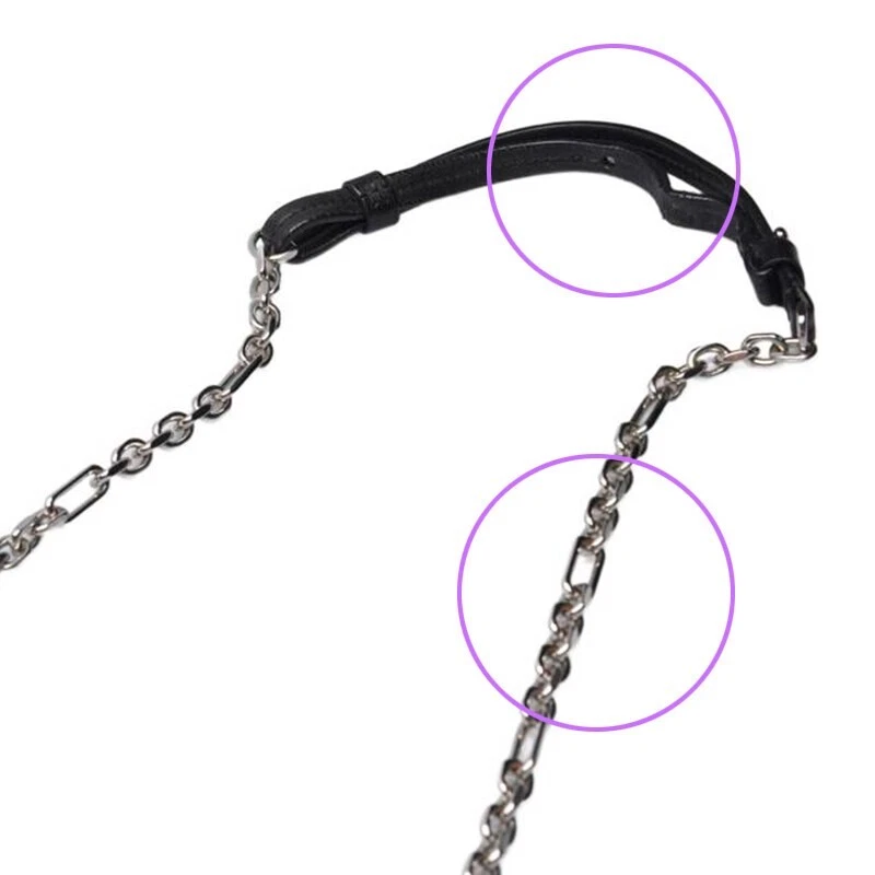 Borsa a tracolla Maison Margiela nera glam slam tappeto rosso