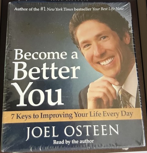 BECOME A BETTER YOU AUDIO CD RARE 7 KEYS TO IMPROVING YOUR LIFE JOEL OSTEEN