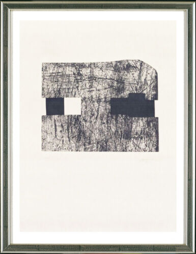 Eduardo Chillida (1924-2002),  Munich, 1994 - signiert, nummeriert, gerahmt - Afbeelding 1 van 2