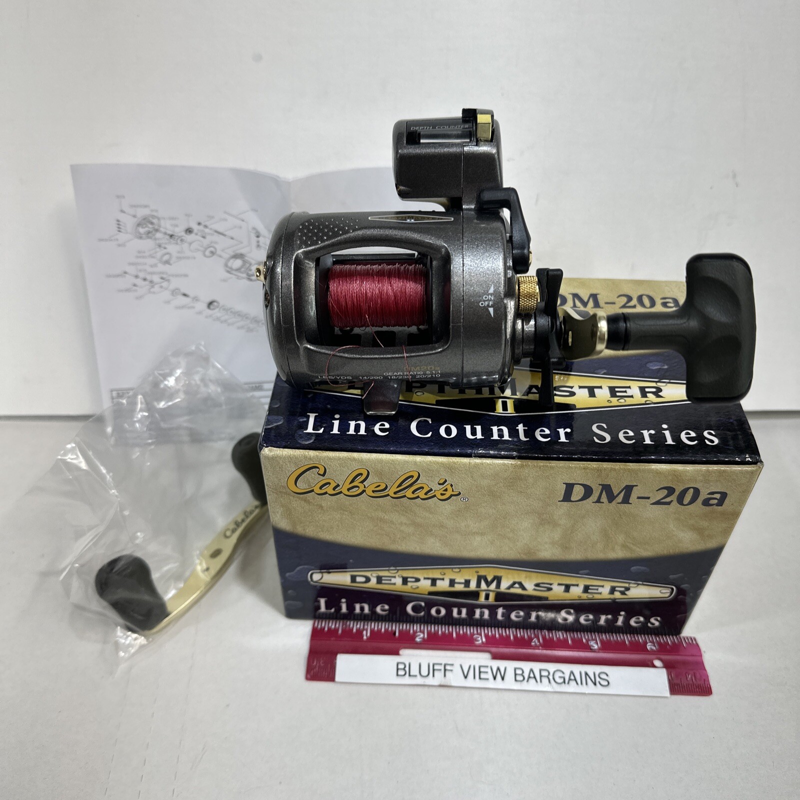 Cabela’s DepthMaster II Trolling Series DM 20a Reel NIB eBay