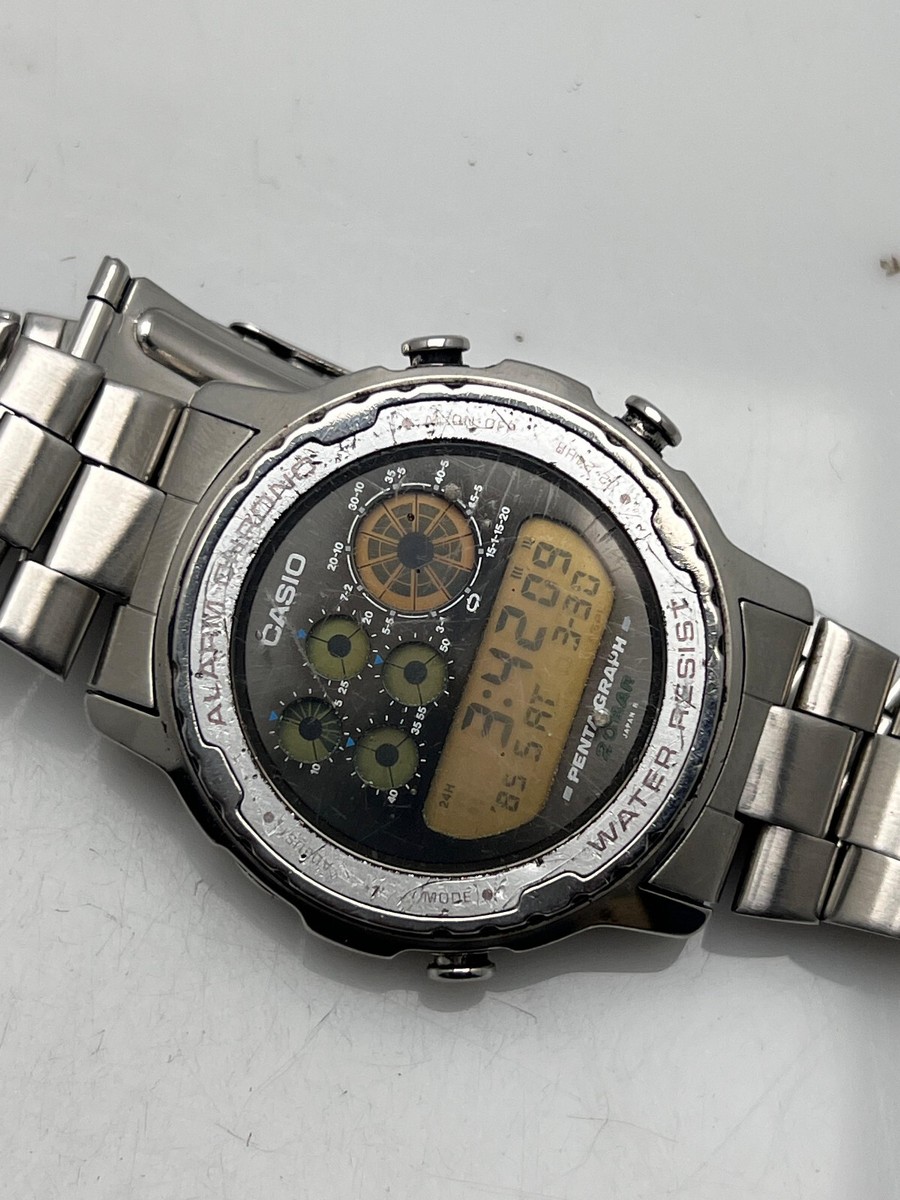 カシオ　アラームクロノ☆DW-7200☆デジタル時計☆メンズ☆ヴィンテージ カシオ アラームクロノ☆DW-7200☆デジタル時計☆メンズ