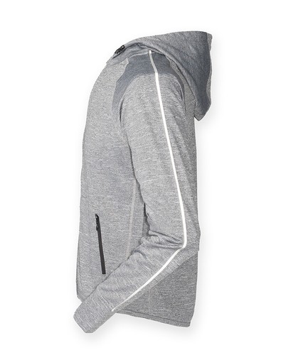 Sudadera con capucha ligera para correr Tombo con cinta reflectante (TL550) - sudadera con capucha unisex - Imagen 2 de 6