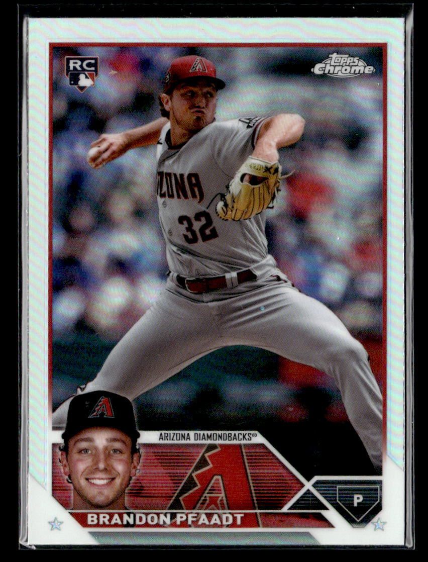 Brandon Pfaadt RC - 2023 Topps Chrome Update Refractor Rookie #USC156 Arizona