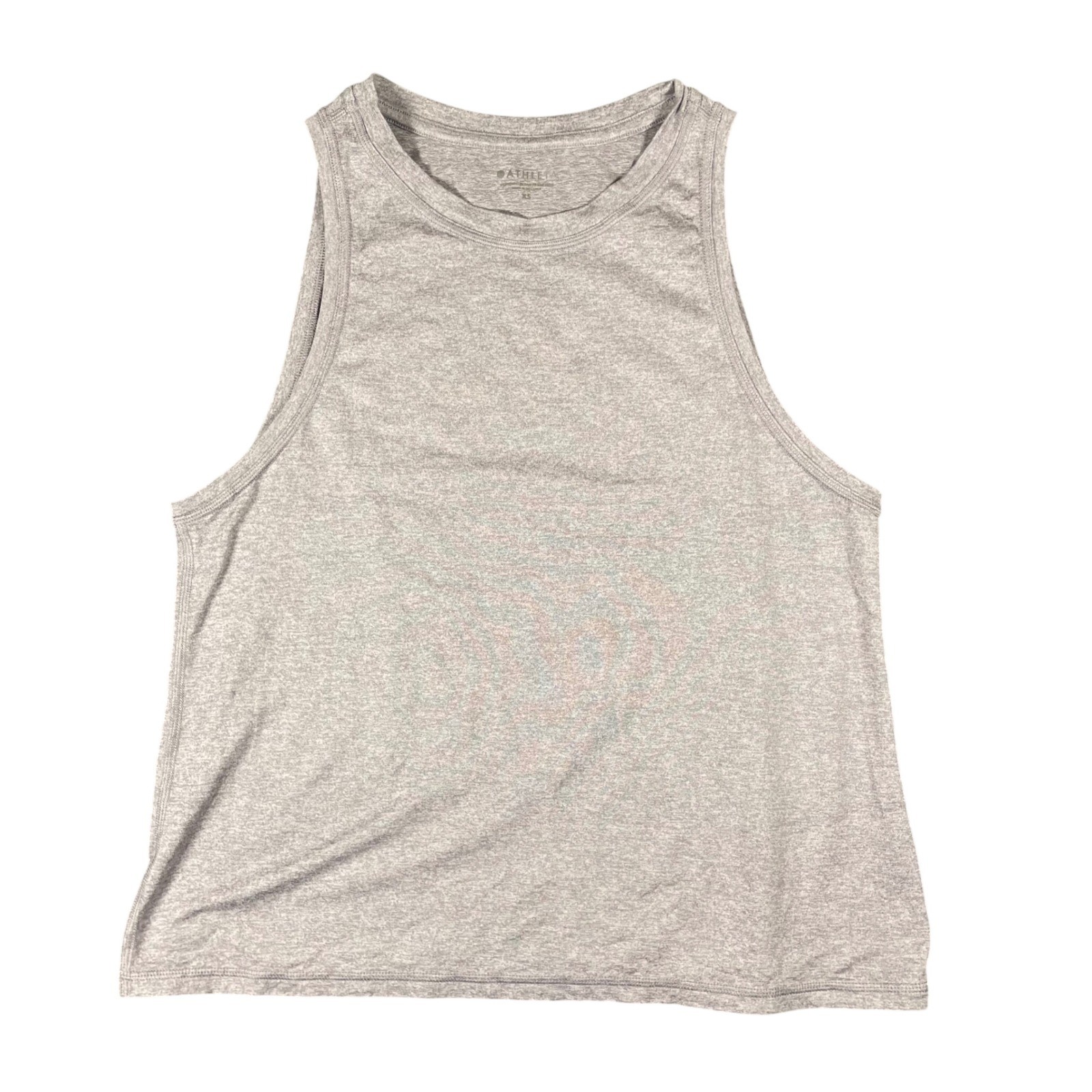 Athleta Women's Gray Heathered Muscle Tank Top Size XS Athletic Fit Activewear