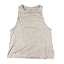 Athleta Women's Gray Heathered Muscle Tank Top Size XS Athletic Fit Activewear
