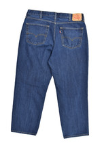 Levi's 550 Relaxed Fit Men's Blue Jeans Size 40x30 Dark Wash Denim 100 cotton