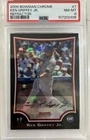2009 Bowman Chrome Ken Griffey Jr #7 PSA 8