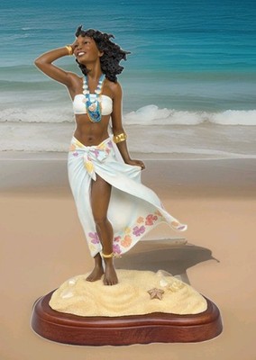 Thomas Blackshear EBONY VISIONS Summer Figurine 37062 Member Only Edition CoA