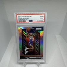 2018-19 Panini Prizm Hyper Prizm #289 Mikal Bridges PSA 9 Mint Rookie Knicks RC