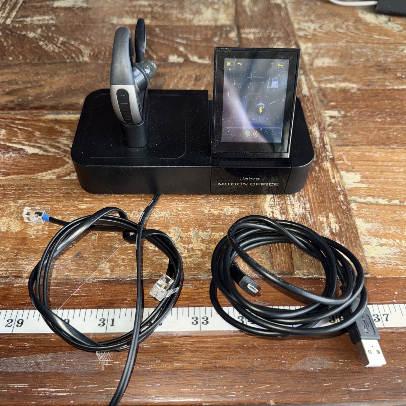 Jabra Motion Office UC Bluetooth Headset - Touch Screen WHB0