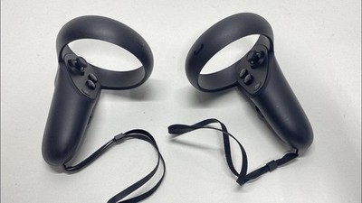 Genuine Both Touch Controllers for Oculus Quest 1 / Rift S (MI-BL & MI-BR) Black
