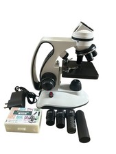AmScope M160C-2L-PB10 Cordless Compound Monocular Microscope