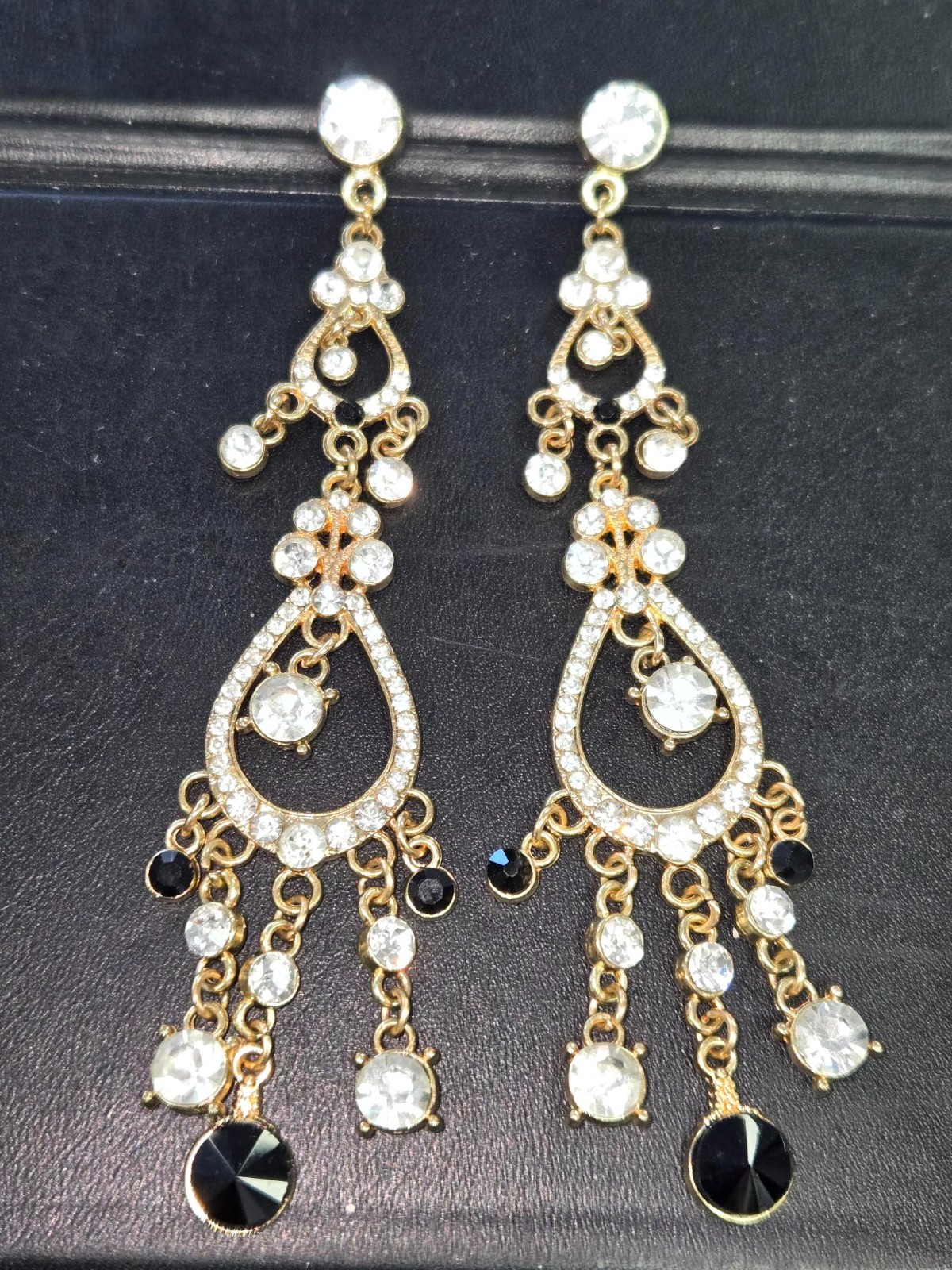 4 Pair Multicolor Dangle Earrings - image 6