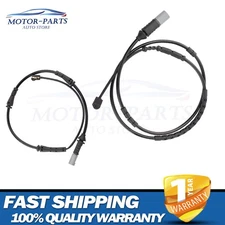 2PC For BMW 12-18 Brake Pad Wear Sensor Kit Front 34356792289 + Rear 34356792292
