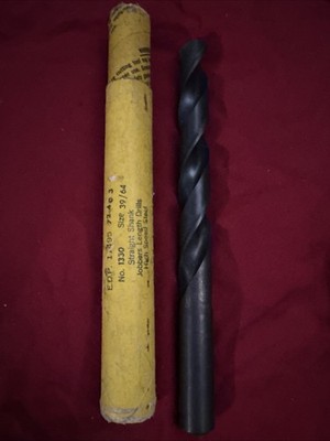 Gulf + Western E.D.P. 11495 No.1330 Size 39/64 Straight Shank Jobbers Length Bit