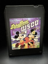 MICKEY MOUSE DISCO  8-Track Tape  DISNEYLAND  1979  Walt Disney