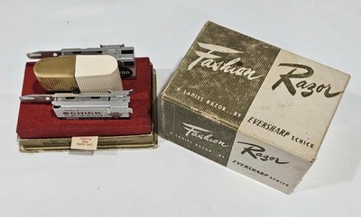 Vintage Schick Eversharp Travel Women's Fashion Razor-Injector Razor