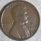 1924 D Lincoln Cent VG.  Breaking up Sets. Free Shipping