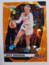 2024 #117 Sophie Cunningham Panini Prizm WNBA Orange Ice Prizm Mercury