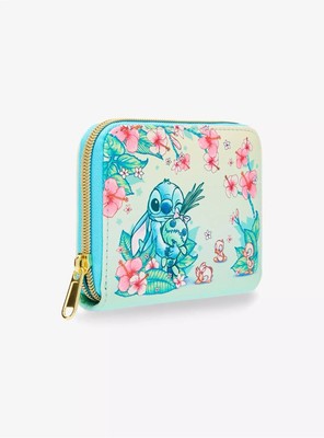 NWT Loungefly Disney Lilo & Stitch Floral Mini Backpack  display picture 2