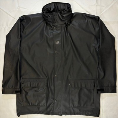 Helly Hansen Impertech II Deluxe Jacket L Black Rain Coat