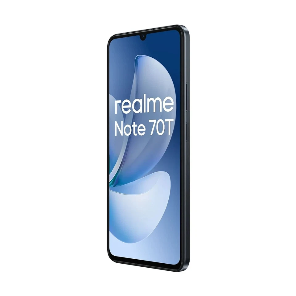 Celular Smartphone REALME Note 70T 4G 4+128GB 6,74" Negro Obsidiana NERO - Imagen 4 de 4