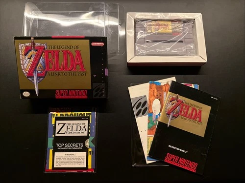 The Legend of Zelda: A Link to the Past (Nintendo SNES, 1992) Complete CIB