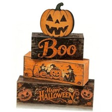 Halloween Decor Indoor, Halloween Table Decorations for Home Pumpkin