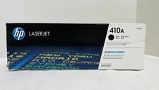 Genuine HP 410A Black LaserJet Toner Printer Cartridge CF410A OEM, New Sealed